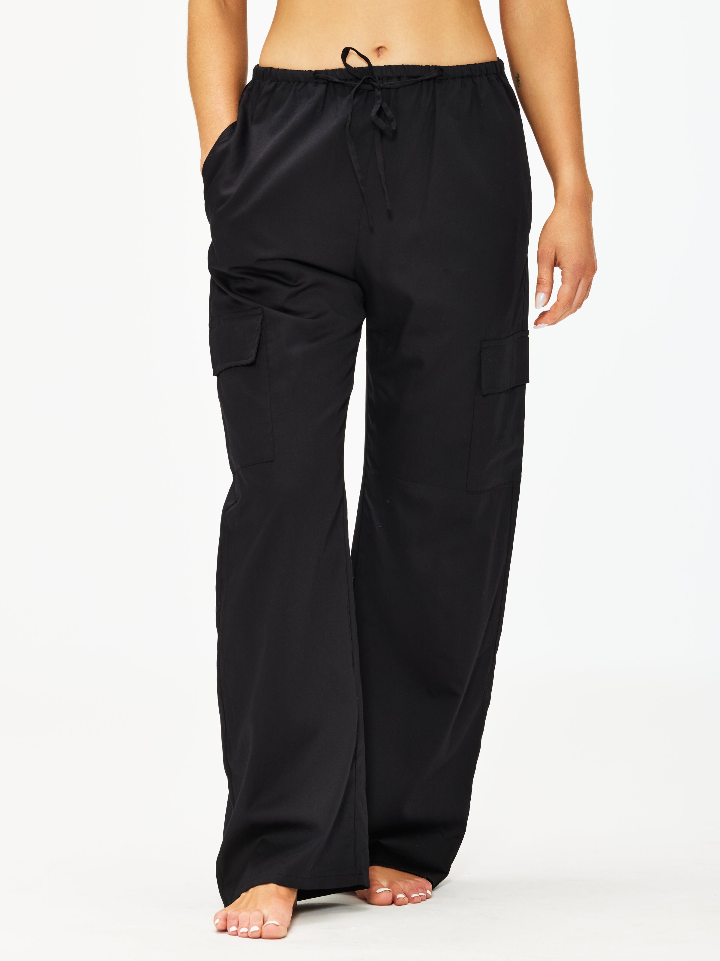 Yoko Drawstring Pants for Women - Comfortable Casual Lounge Pants with Elastic Waist - Perfect for Yoga, Home Wear, and Relaxation