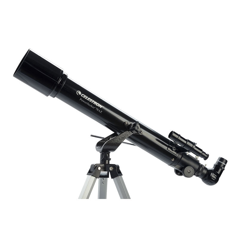 Celestron PowerSeeker 70mm AZ Refractor Telescope with Alt-Azimuth Mount - Model 21036 | Perfect for Stargazing, Astronomy Beginners & Outdoor Observation
