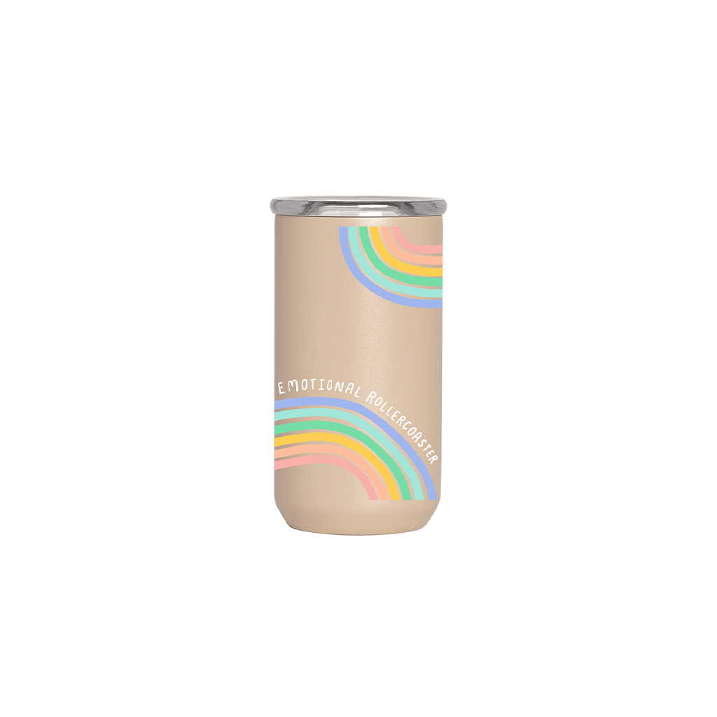 12 oz. Insulated Stainless Steel Tumbler - Double Wall Vacuum Cup for Hot & Cold Drinks - Leakproof Travel Mug for Coffee, Tea, Water - Perfect for Office, Gym, Commuting & Outdoor Activities