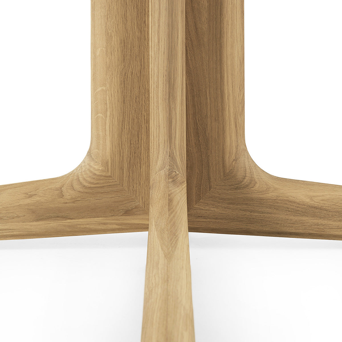 Modern Corto Dining Table - Solid Wood Kitchen Table for 6 - Perfect for Small Spaces, Breakfast Nook & Cozy Family Meals