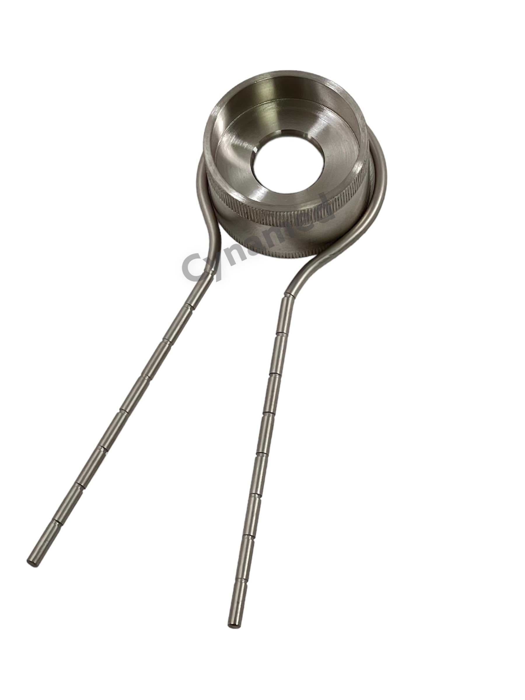 Premium Fiber-Optic Tebbets Breast Retractor Spreader with Irrigation Nozzle & Gold Handle - Surgical Instrument for Breast Augmentation & Reconstruction - German Stainless Steel - Includes Keyhole Marker & Areola Marker - Ideal for Plastic Surgery & Cosmetic Procedures