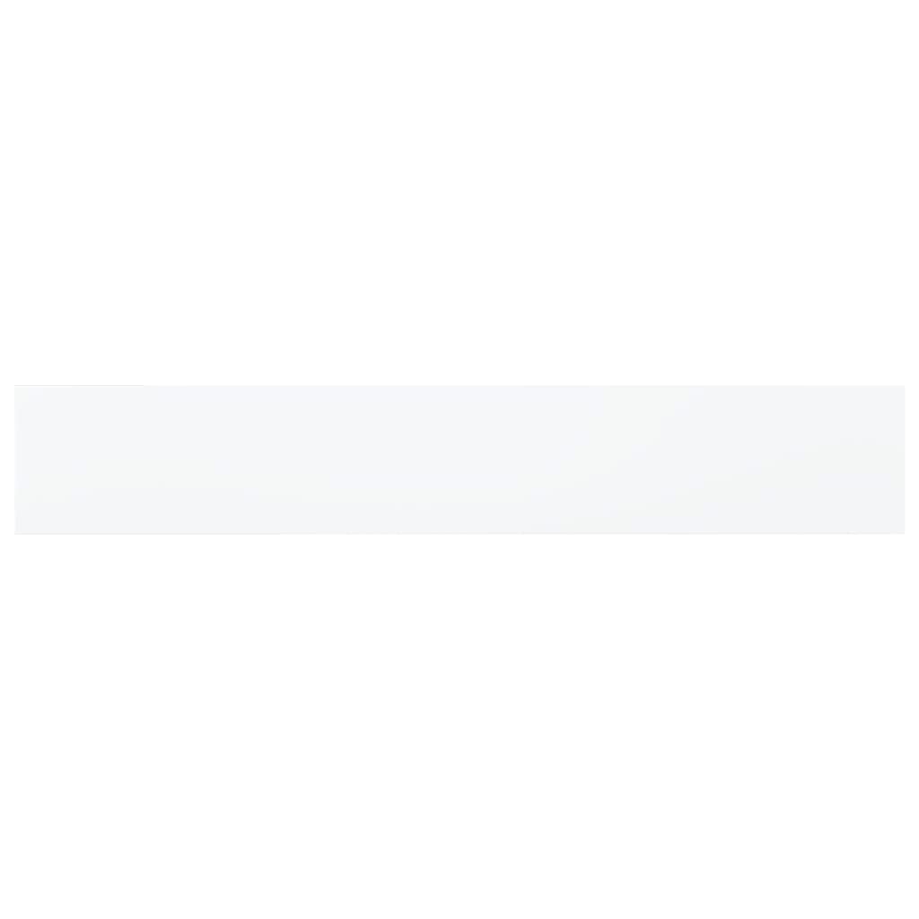 8-Pack White Bookshelf Boards 23.6