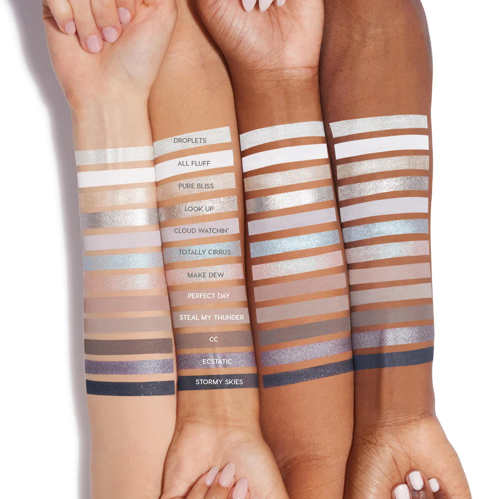 ColourPop Cloud 9 Eyeshadow Palette - 9 Highly Pigmented Matte & Shimmer Shades for Day & Night Makeup Looks | Perfect for Professional Makeup Artists & Beginners | Ideal for Parties, Weddings & Everyday Wear
