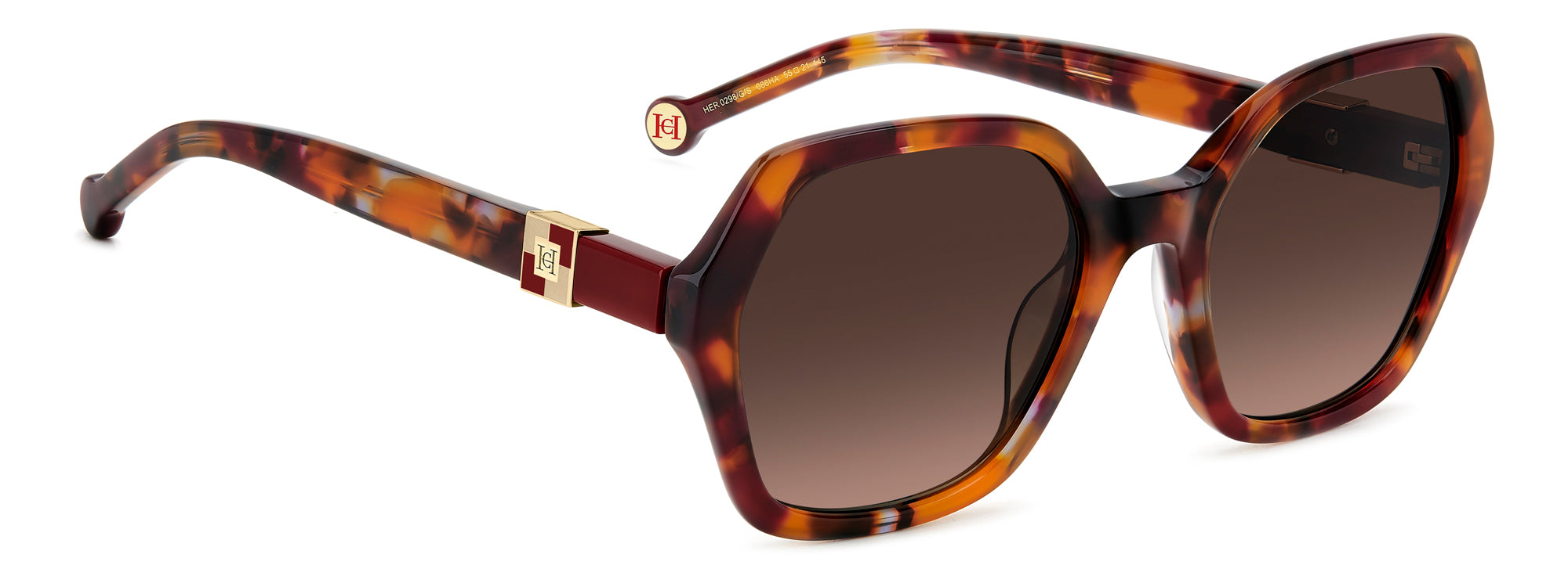 Carolina Herrera HER 0298/G/S Women's Designer Sunglasses - Luxury UV Protection Shades for Fashion, Travel & Outdoor Activities
