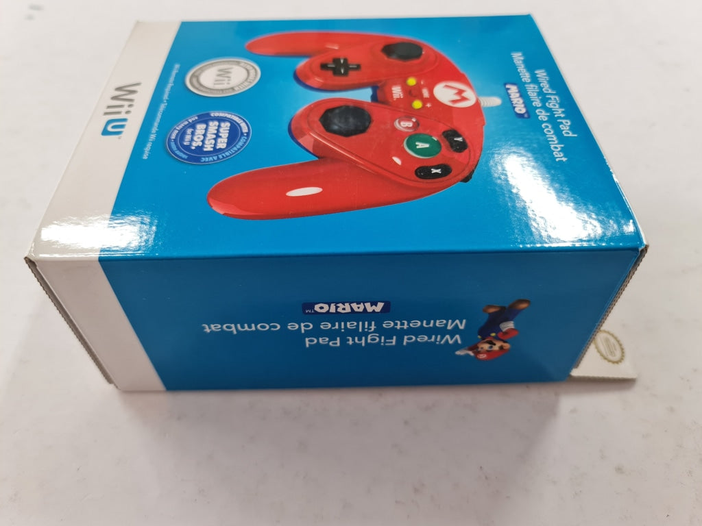 Original Nintendo Mario Wired Fight Pad Pro Controller for Switch - Perfect for Smash Bros, Mario Kart & Fighting Games - Official Licensed Gamepad for Competitive Gaming & Multiplayer Sessions