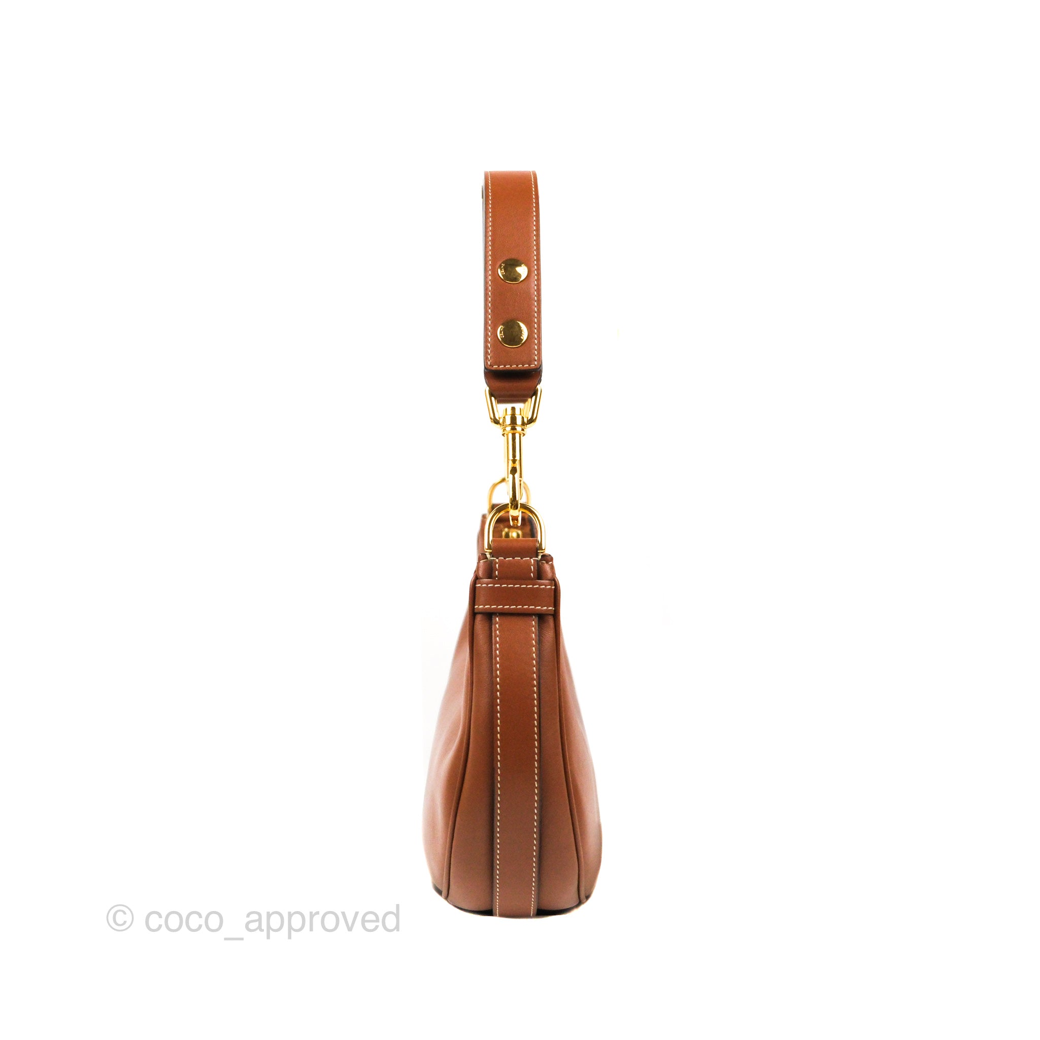 Celine Ava Bag in Smooth Calfskin Tan - Luxury Leather Crossbody Handbag for Women | Perfect for Work, Travel & Everyday Use