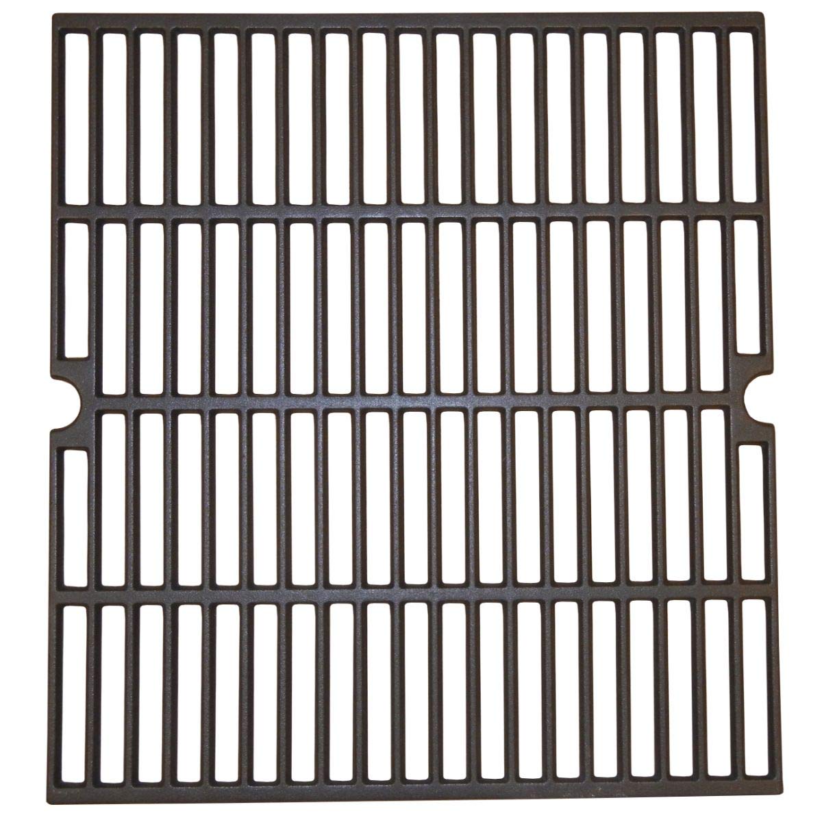18.5 Inch Matte Cast Iron Cooking Grid for Brinkmann Gas Grills | 2-Piece Set for Enhanced Outdoor BBQ and Grilling Experience