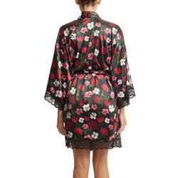 Luxurious Satin Robe for Women - Soft & Elegant Loungewear, Bridal Nightgown, Spa Bathrobe - Perfect for Relaxation, Wedding Night, and Self-Care Moments