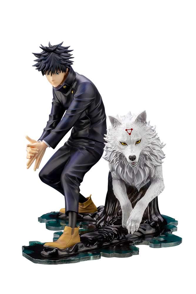 Kotobukiya ARTFX J Jujutsu Kaisen Megumi Fushiguro 1/8 Scale Anime Figure Statue - Perfect for Anime Collectors, Home Decor & Gift for Jujutsu Kaisen Fans