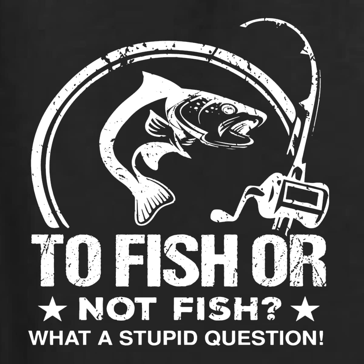 Women's Junior Fit V-Neck Fishing T-Shirt - Funny 'To Fish or Not to Fish' Design - Perfect for Anglers, Fishing Trips & Outdoor Adventures