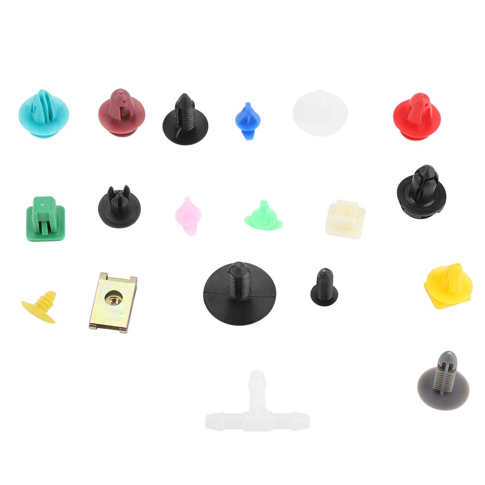 500Pcs 30 Sizes Universal Car Bumper Fastener Clips Kit - Plastic Door Trim Retainer Push Pins for Auto Body Repair & Interior Panel Fixing - Perfect for DIY Mechanics & Professional Auto Shops