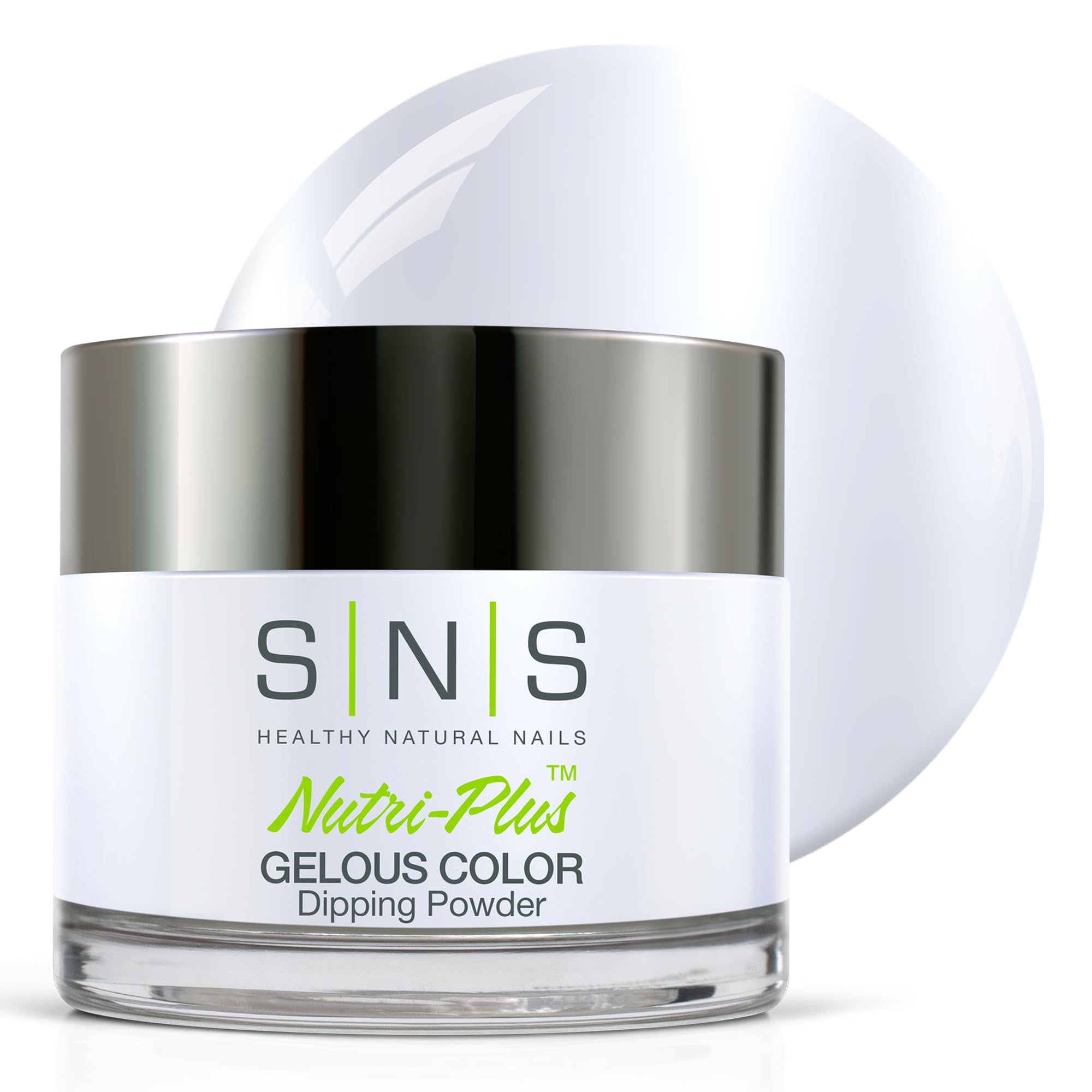 SNS Nail Dip Powder - Gelous Color Dipping Powder in Heirloom Pearls (White Shimmer) - 14-Day Long Lasting Dip Nail Polish - Low Odor, No UV Lamp Needed - 1oz - Perfect for Manicures, Pedicures & DIY Nail Art at Home
