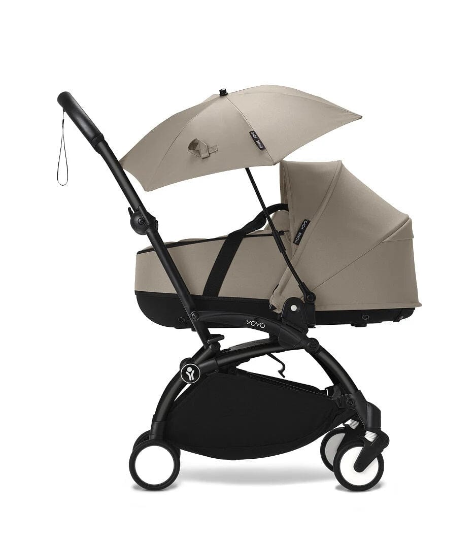 Stokke YOYO 3 Lightweight Travel Stroller with Bassinet - Compact Foldable Baby Pushchair for Airplane & City Use