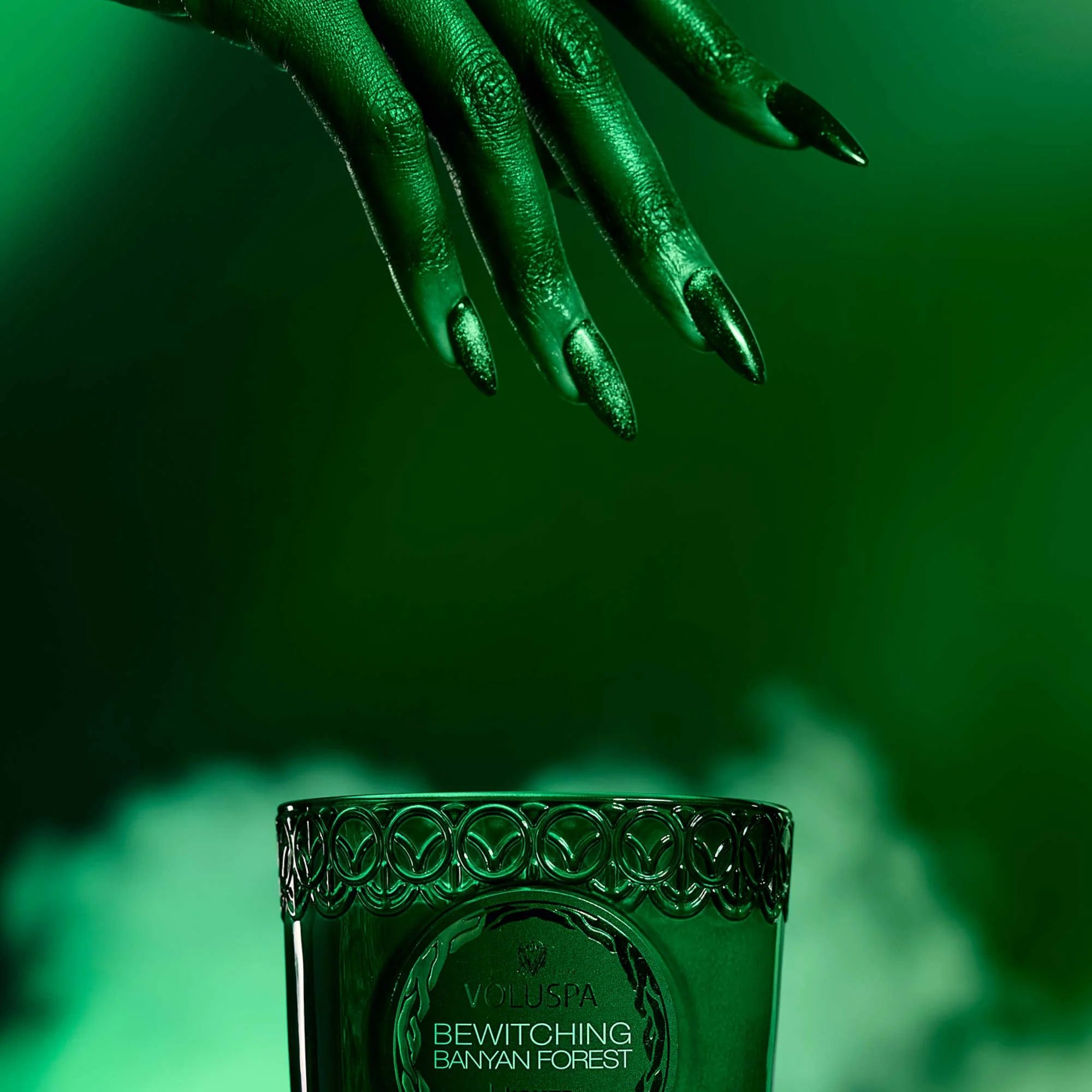 Bewitching Banyan Forest Scented Candle - 8.5oz Soy Wax Candle in Gift Box (Wicked Collection) | Perfect for Relaxation, Meditation & Home Decor