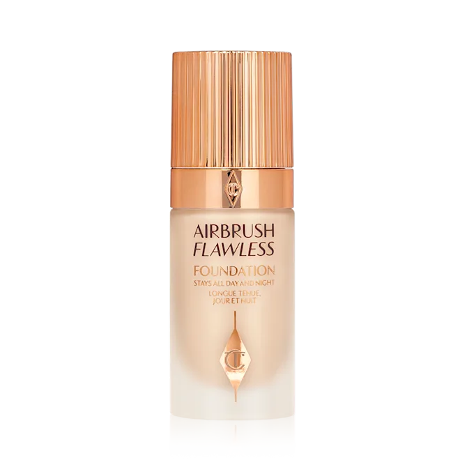 Charlotte Tilbury Flawless Foundation - Shade 2 Neutral | Full Coverage, Long-Lasting Liquid Makeup for All-Day Wear | Perfect for Everyday Use & Special Occasions