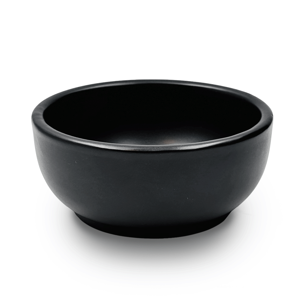 Heat-Resistant Ceramic Bibimbap Bowl - 37 fl oz (1.1L) Stackable Korean Stone Bowl - 7.1 Inch Diameter - Perfect for Bibimbap, Hot Pot, Rice & Soup Serving - Microwave & Oven Safe