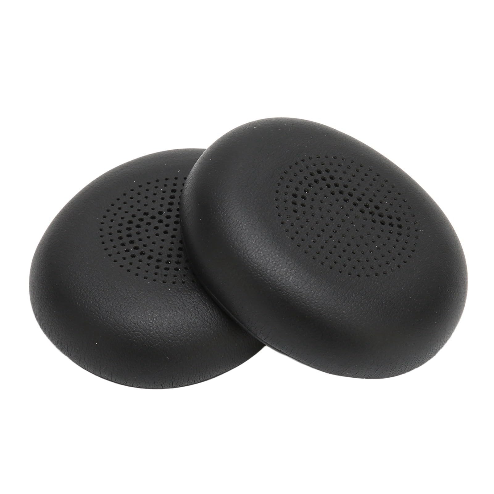 Premium Replacement Earpads for Jabra Elite 45h & Evolve2 65 (65MS/65UC USB) - Professional Protein Leather Ear Cushions (1 Pair, Black) - Perfect for Office, Call Centers & Remote Work