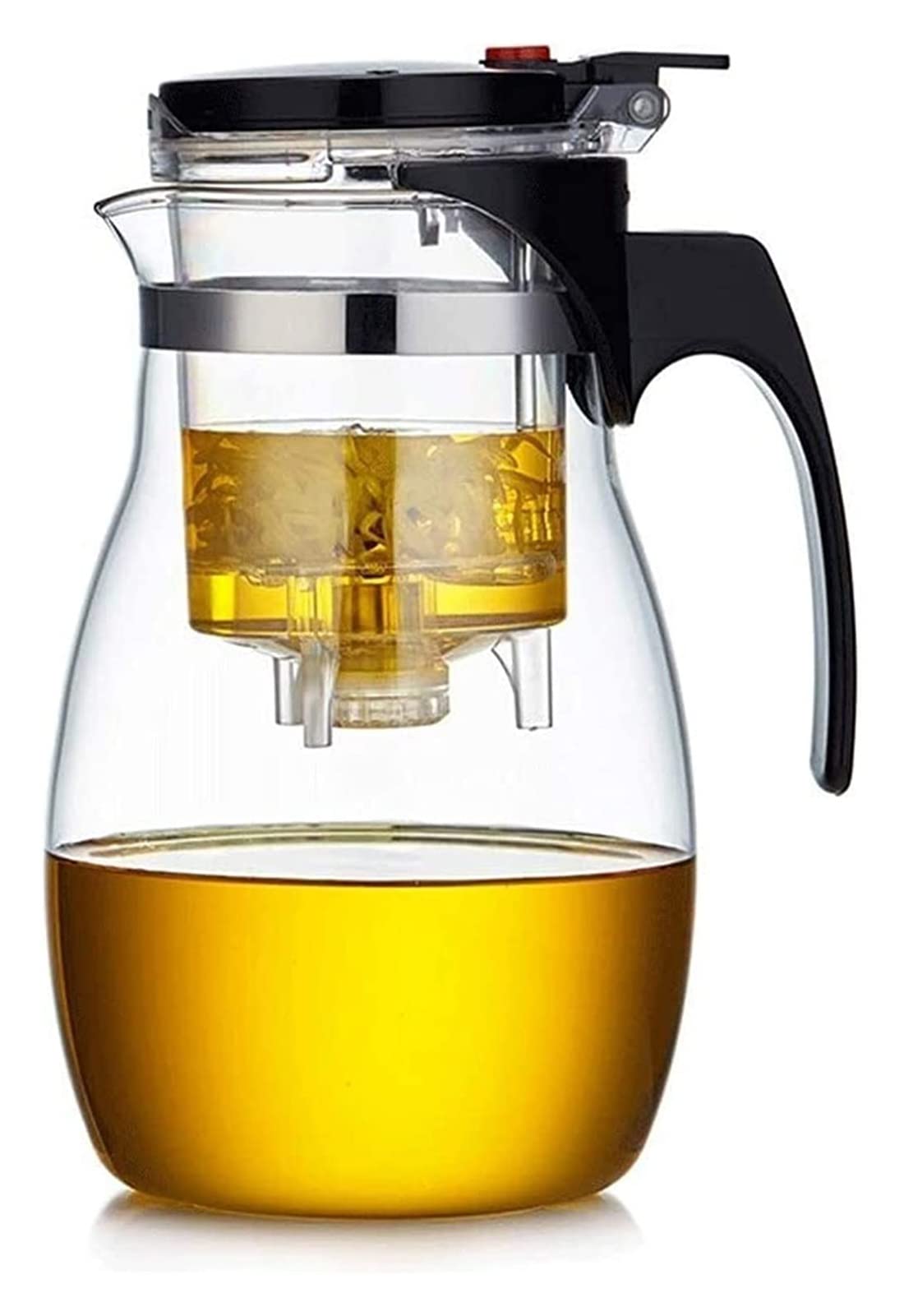 Premium Heat-Resistant Glass Teapot with Elegant Cups - Thick & Durable for Home & Office Tea Set - Perfect for Afternoon Tea, Gifts & Relaxation