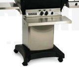 Broilmaster PCB1 Stainless Steel Grill Cart with Plastic Base - Perfect for Outdoor BBQ, Patio, and Backyard Cooking