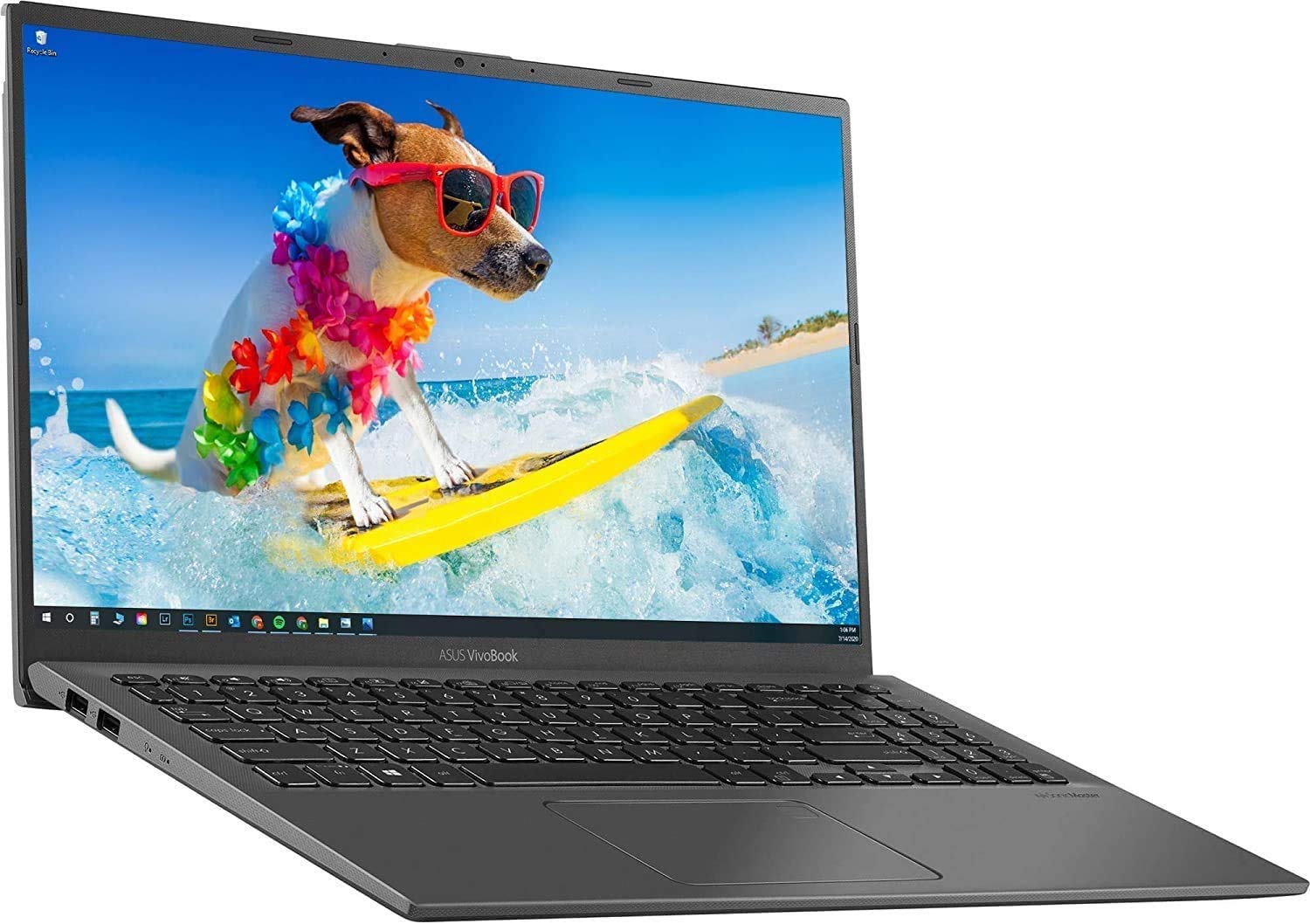 ASUS Vivobook R 15.6-inch FHD Touchscreen Laptop - Intel Core i3-1005G1 Processor up to 3.4GHz, 4GB RAM, 128GB SSD, Windows 10 Home, HDMI, SD Card Reader, Slate Gray (R564JA-UH31T) - Perfect for Work, Study & Entertainment