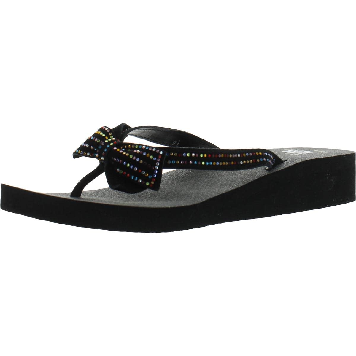 Choko Women's Comfortable Yellow Box Sandals - Stylish Summer Casual Shoes for Beach, Vacation & Everyday Wear