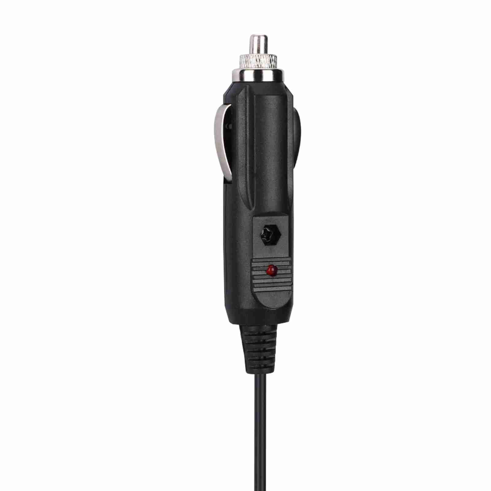 12V Car Battery Adapter for Motorola Radio GP88 GP300 GP600 GTS2000 GTX2000 GTX800 - Low Heat Dissipation & Switch IC Design - Perfect for Emergency Vehicles, Construction Sites & Outdoor Communication