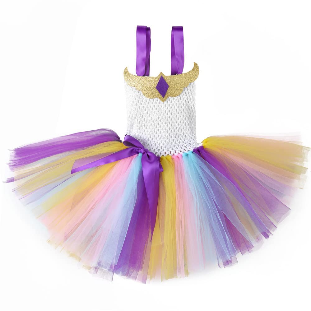 Quenny Halloween My Little Mary Universe Princess Dress - Unicorn Costume for Holiday Parties & Performances - Perfect for Halloween, Cosplay, and Dress-Up Play