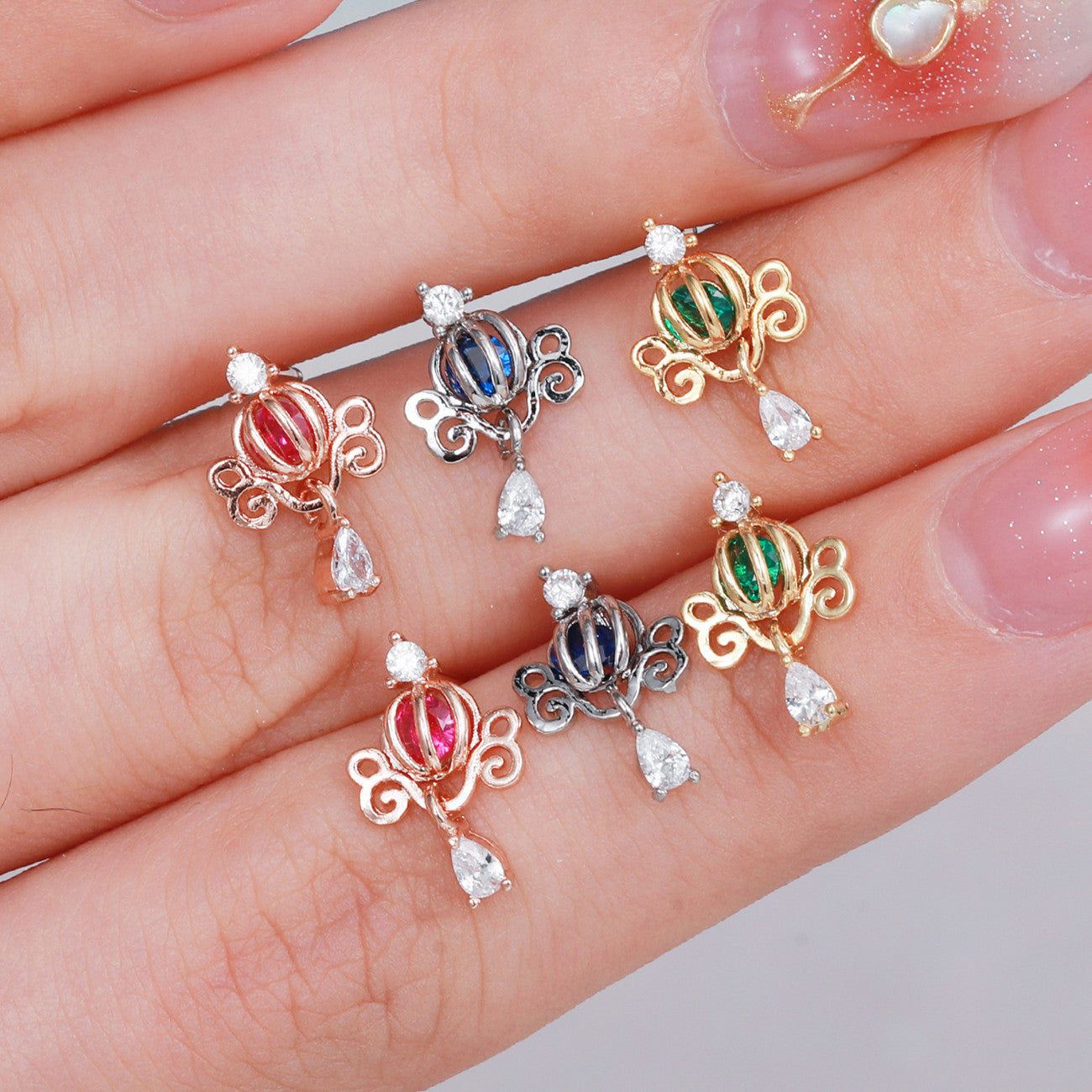 20G Star Emoji Conch Double Piercing Earrings - Trendy Cartilage Ear Jewelry for Women | EGD0382 | Perfect for Parties, Festivals and Everyday Fashion Accessories
