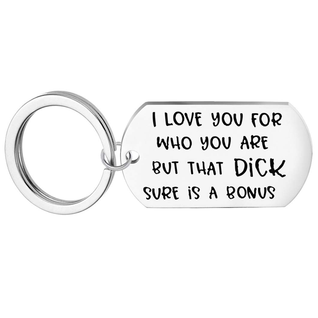 I Love You Keychain - Romantic Couple Gift for Boyfriend, Girlfriend, Wife or Husband - Perfect for Anniversaries, Valentine's Day & Everyday Carry