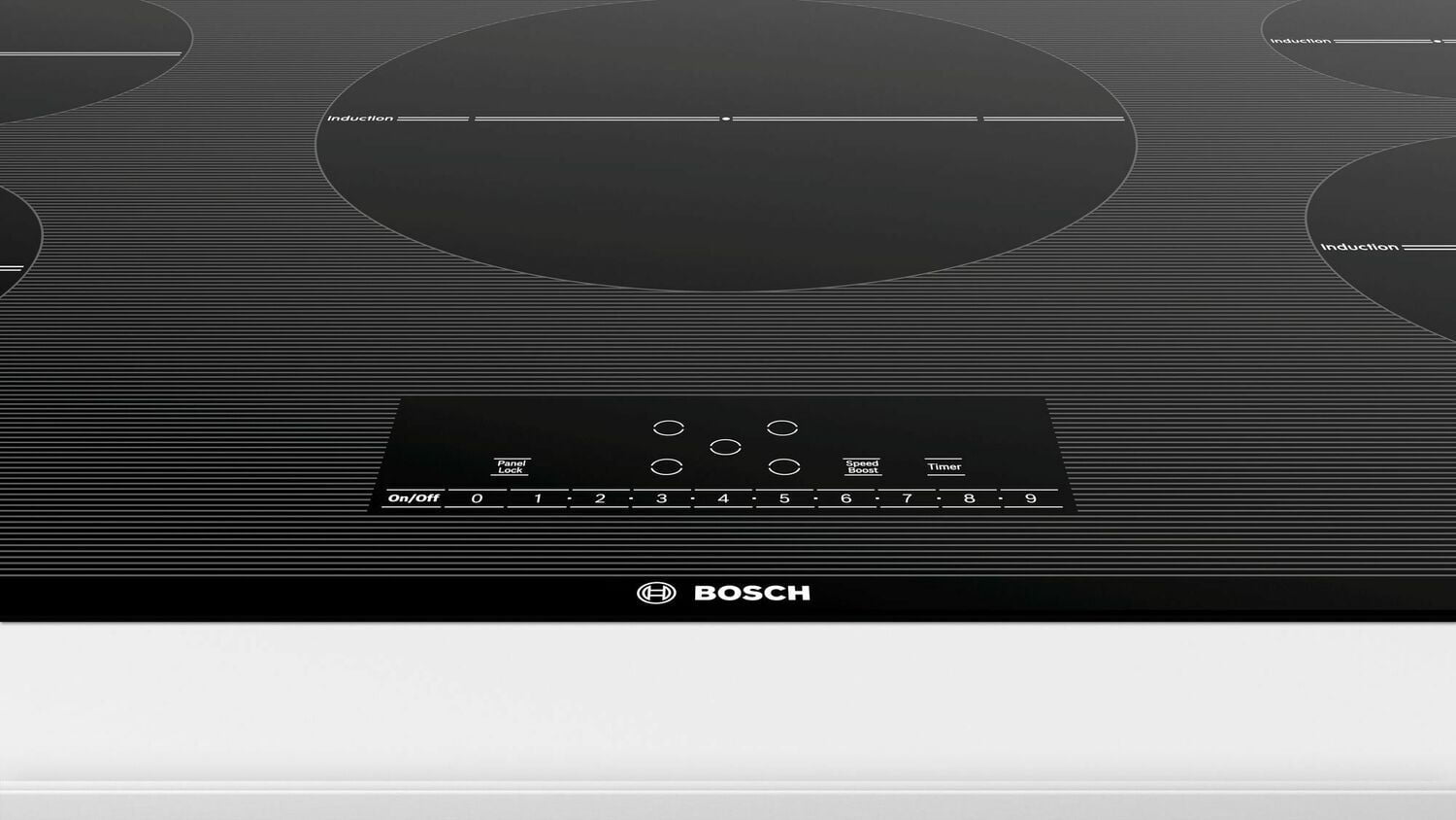 Bosch NIT5668UC 500 Series 36-Inch Built-In Induction Cooktop - Fast Heating, Energy Efficient, Touch Control - Perfect for Modern Kitchens & Home Chefs