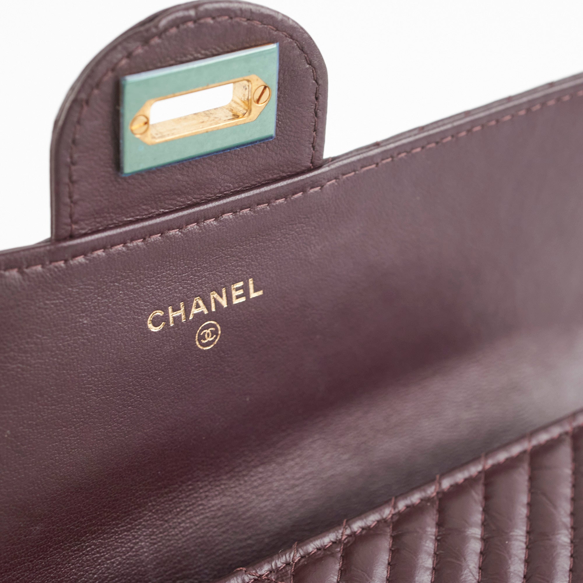 Chanel Reissue 2.55 Long Wallet in Burgundy Leather - Luxury Designer Wallet for Women, Perfect for Everyday Use & Special Occasions