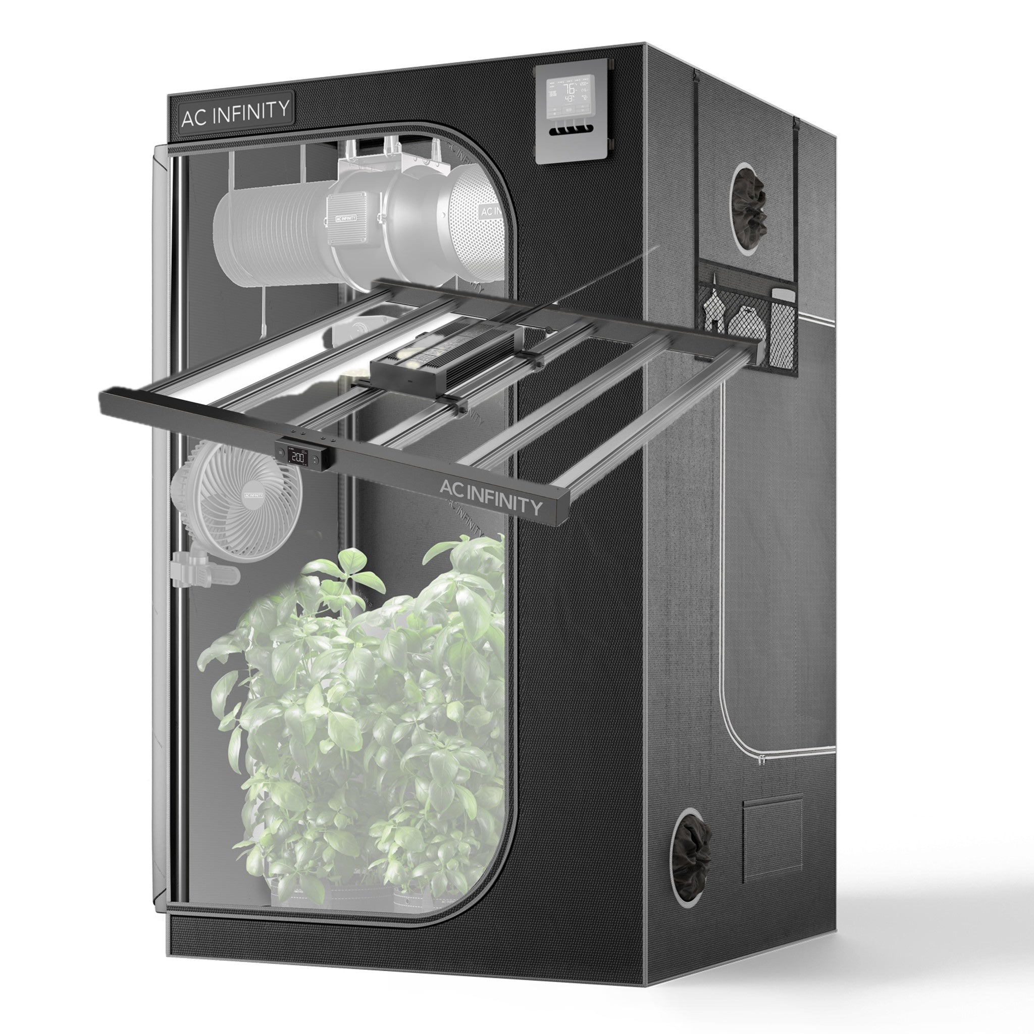 AC Infinity Advanced Ionframe 4x4 Grow Kit - Complete 4 Plant Hydroponic System for Indoor Gardening | Perfect for Home Growers & Hydroponic Enthusiasts