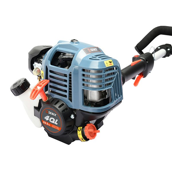 4QL® 26.5cc 4-Cycle 18-Inch Gas Powered String Trimmer with Attachment Capability - Perfect for Lawn Care, Yard Maintenance & Landscaping