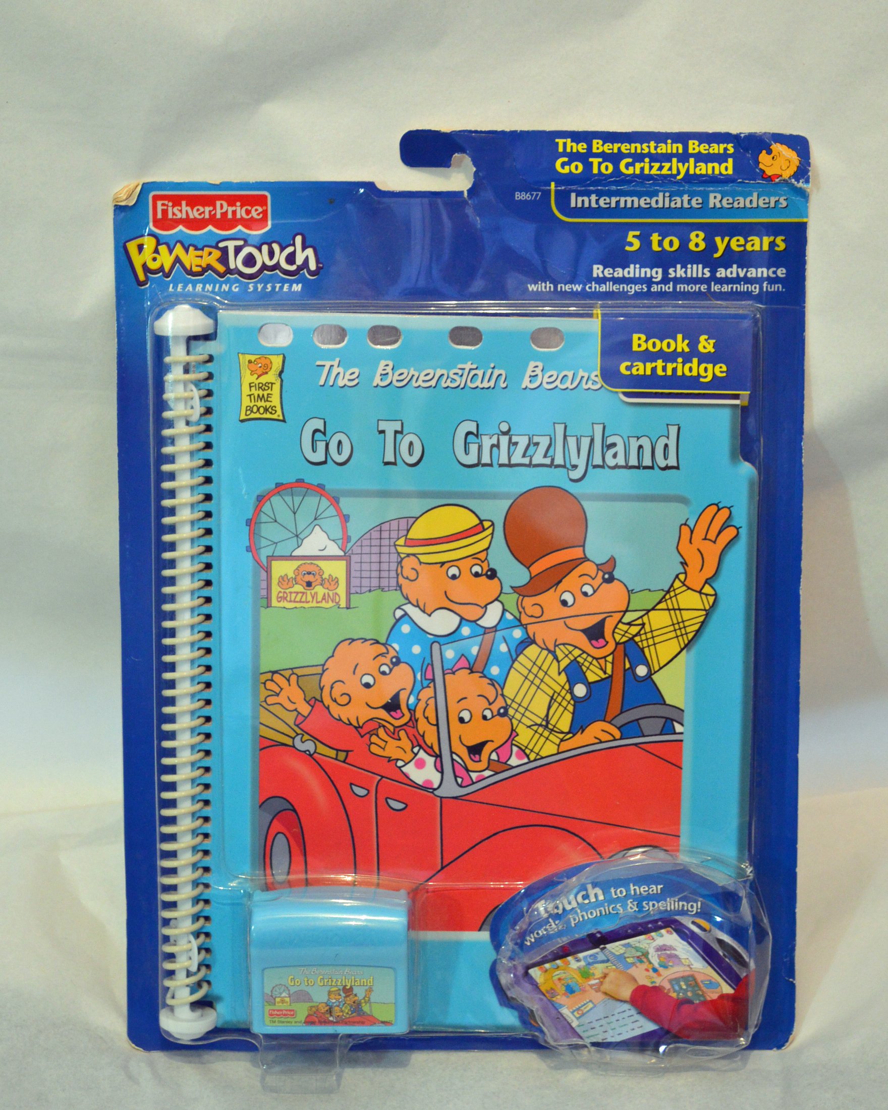 The Berenstain Bears Go to Grizzlyland Book and Cartridge - Classic Children's Storybook with Interactive Cartridge for Early Readers | Perfect for Bedtime Stories, Homeschooling & Family Reading Time