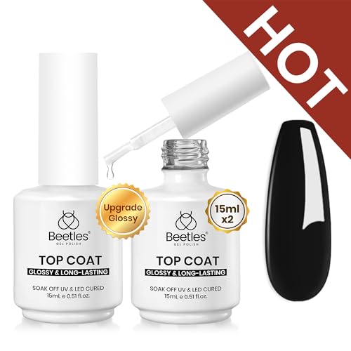 0-0-2*15ml Glossy Gel Top Coat