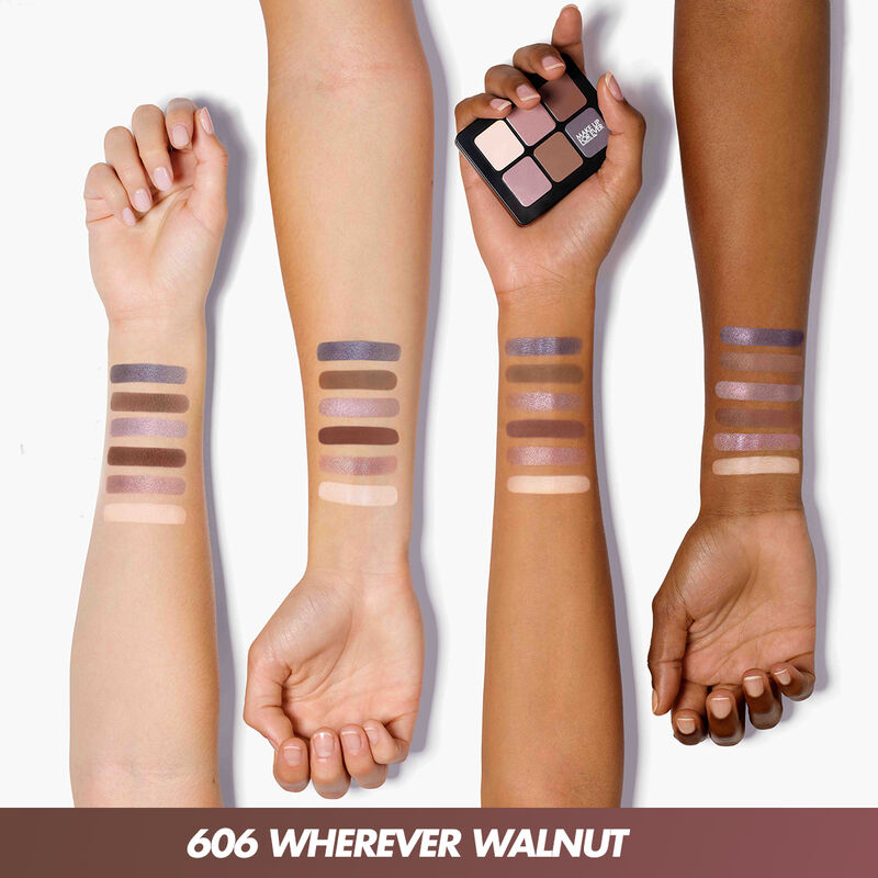 606 Wherever Walnut Artist To Go Eyeshadow Palette - 12 Highly Pigmented Matte & Shimmer Shades, Vegan & Cruelty-Free Makeup Kit for Professional & Everyday Looks | Perfect for Travel, Parties & Special Occasions