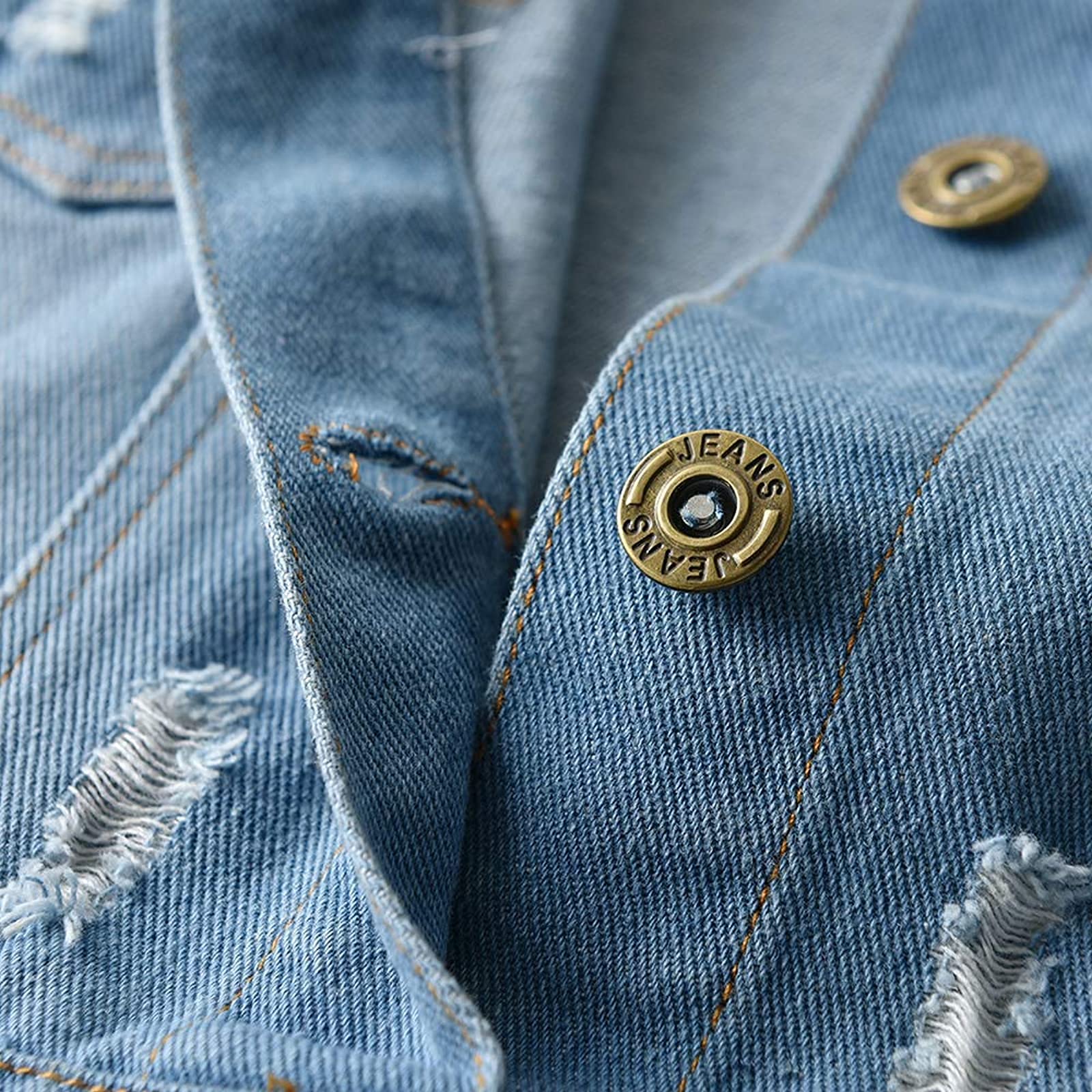 **Toddler Denim Jacket for Boys & Girls - Blue Button Down Pocket Jacket with Stylish Design | 12-18 Months Kids Outerwear | Perfect for Independence Day Gifts & Everyday Play**