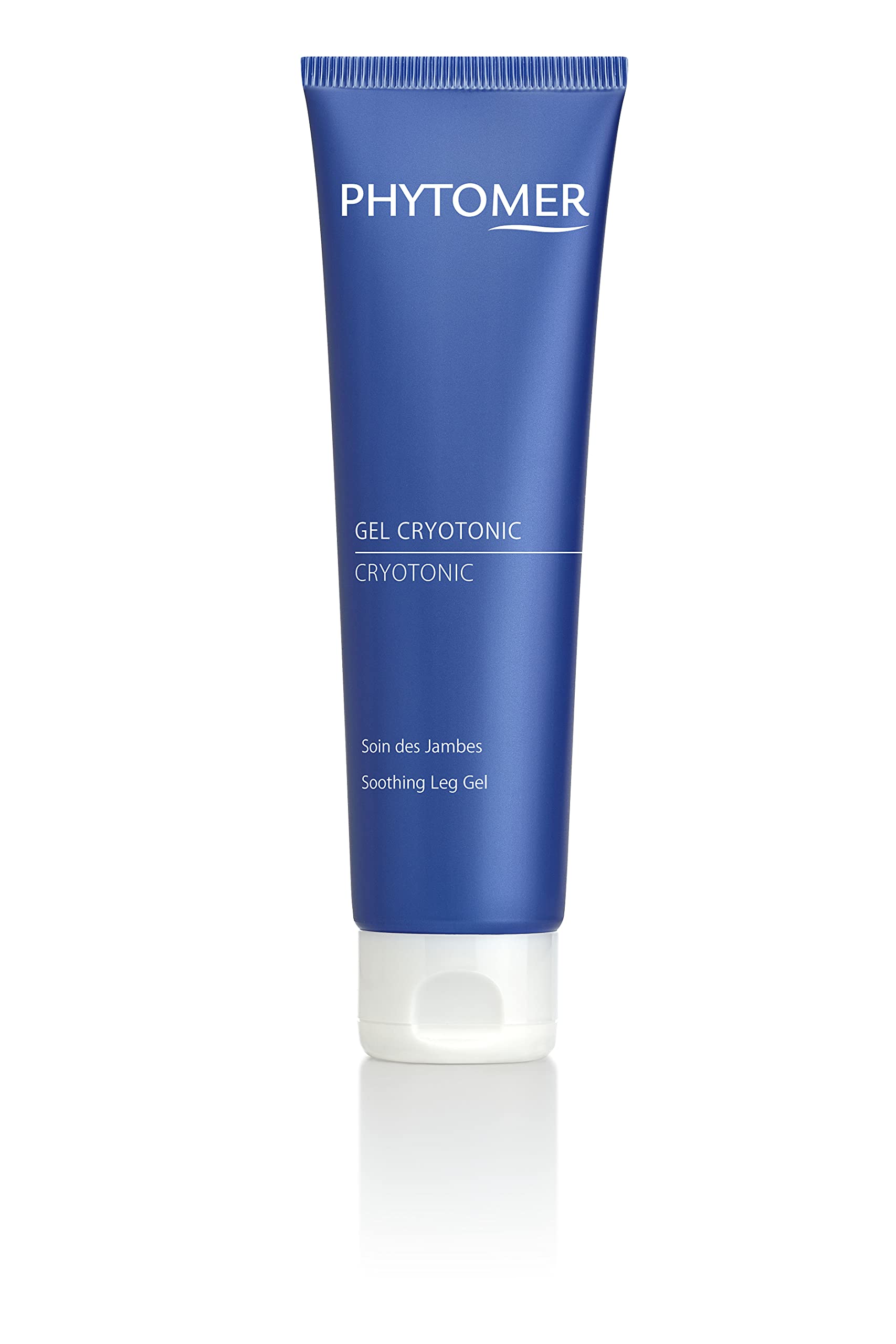 Phytomer Cryotonic Soothing Leg Gel Moisturizer - Cooling Body Lotion for Tired Legs & Feet | Hydrating & Revitalizing Leg Cream for Smooth Skin | 150ml | Perfect for Post-Workout Recovery & Travel Relief