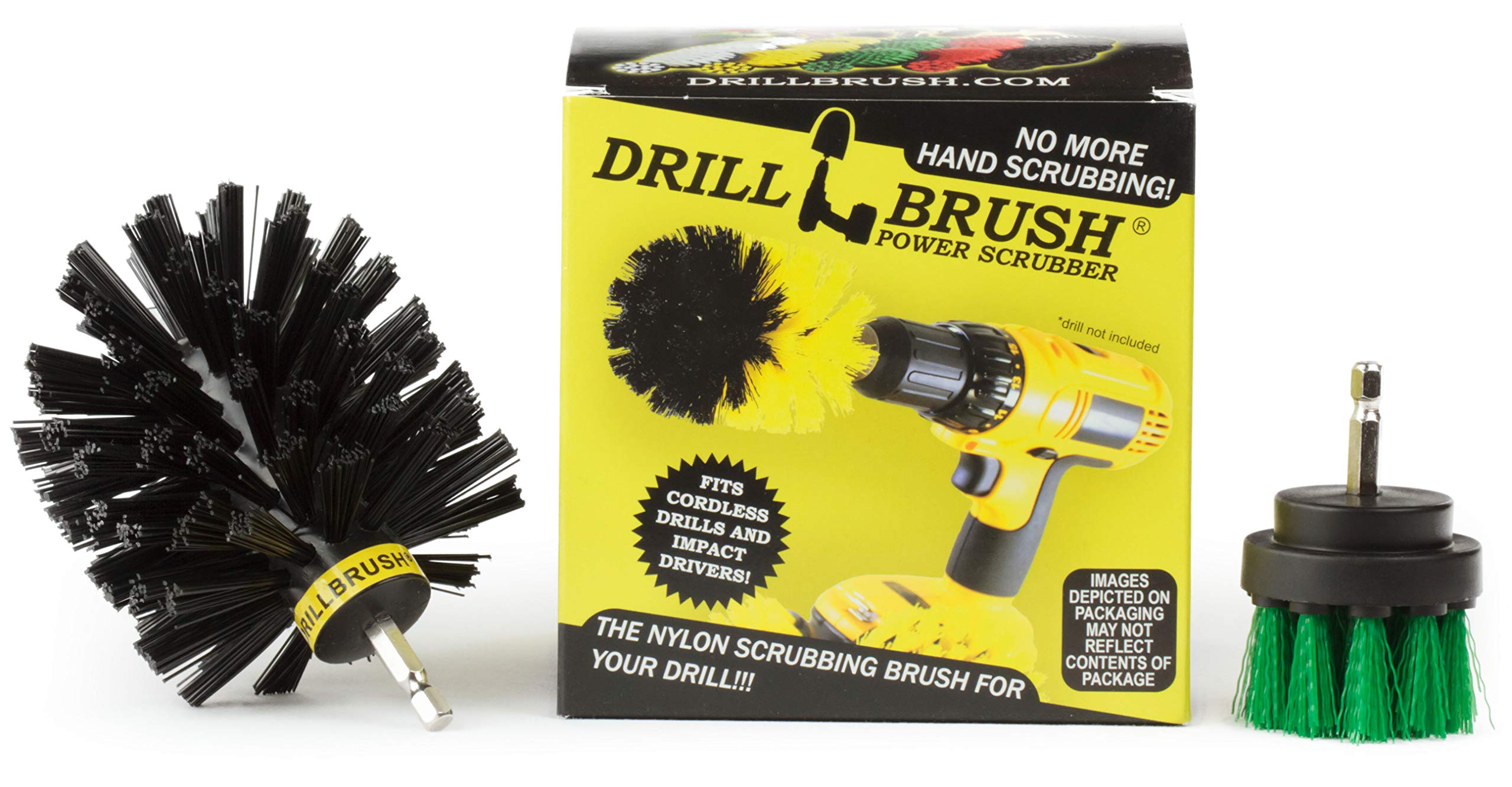 Multi-Purpose Cleaning Brush Attachment for Cordless Battery Drills - Perfect for Car Detailing, Tile Grout Cleaning & Household Dusting