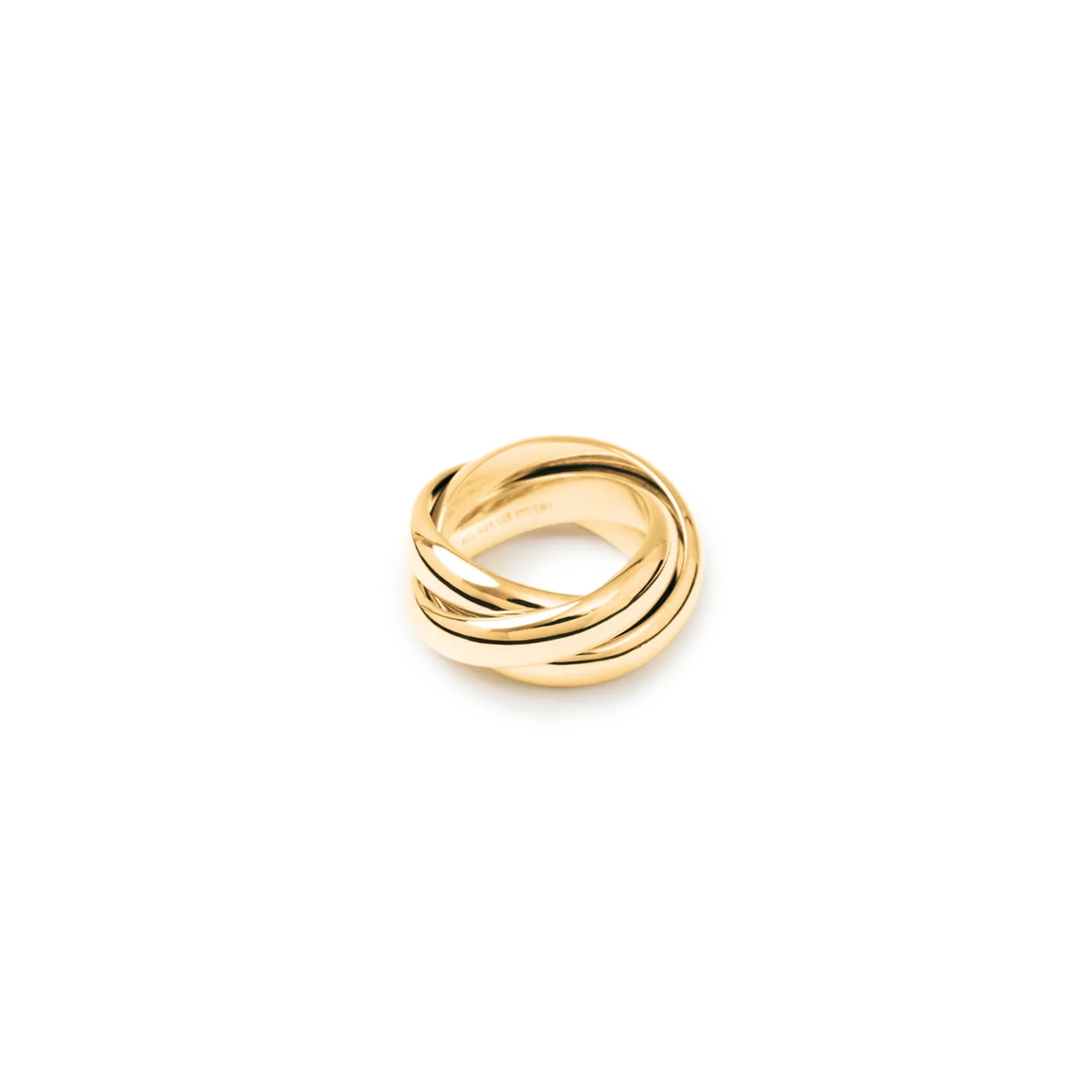 Sofie Gold Ring for Women - Elegant 14K Solid Gold Minimalist Band Ring - Perfect for Everyday Wear, Gift Giving & Special Occasions