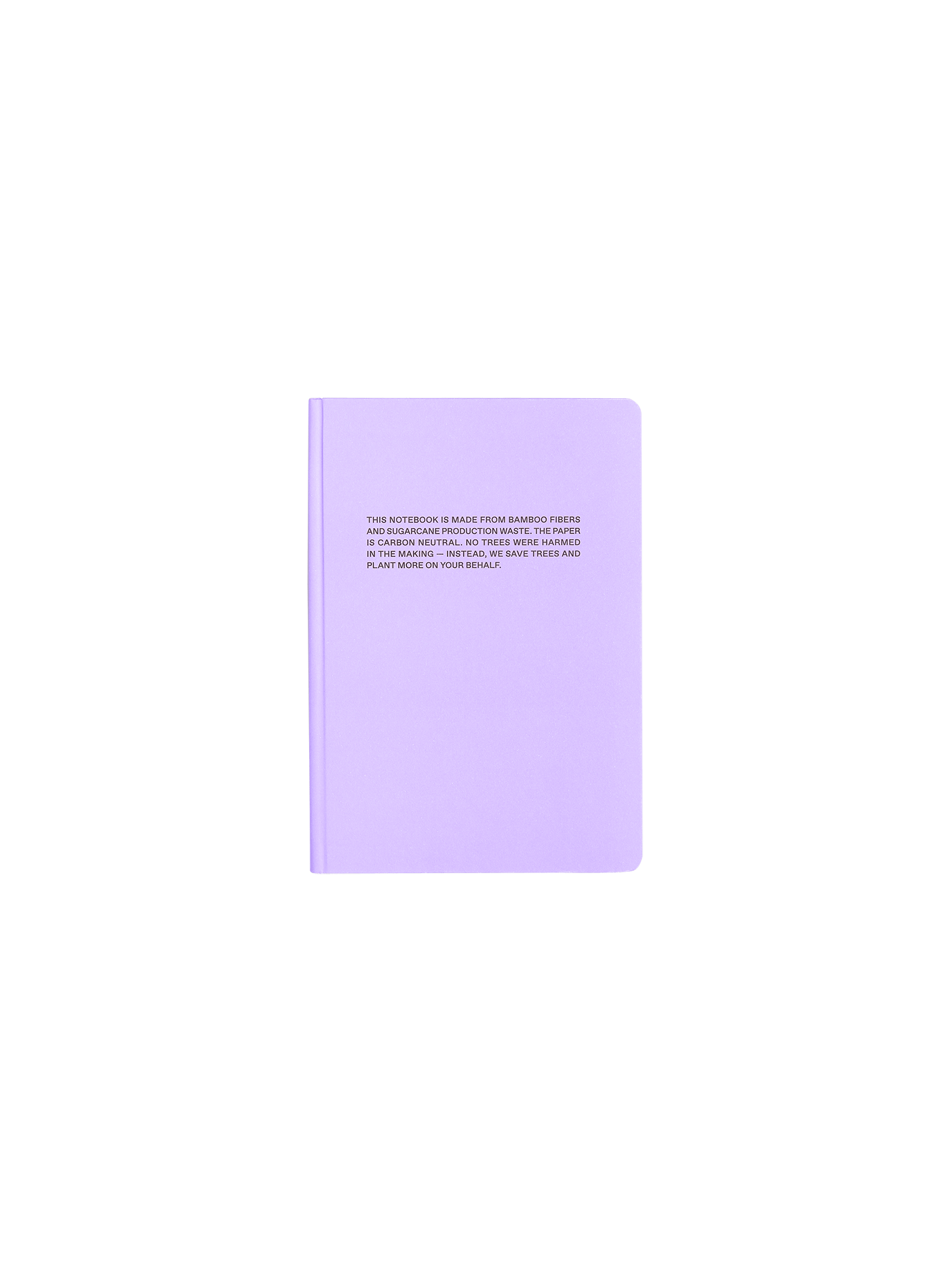 Eco-Friendly Tree Free Notebook - Orchid Purple, Recycled Paper, Perfect for Journaling, Note-Taking & Office Use