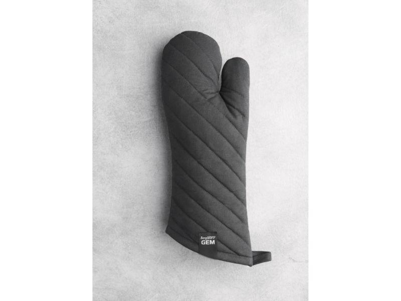 BergHOFF GEM 15 Cotton BBQ Gloves - Heat Resistant Oven Mitts for Grilling, Cooking & Baking - Perfect for Outdoor BBQ, Kitchen & Camping Use