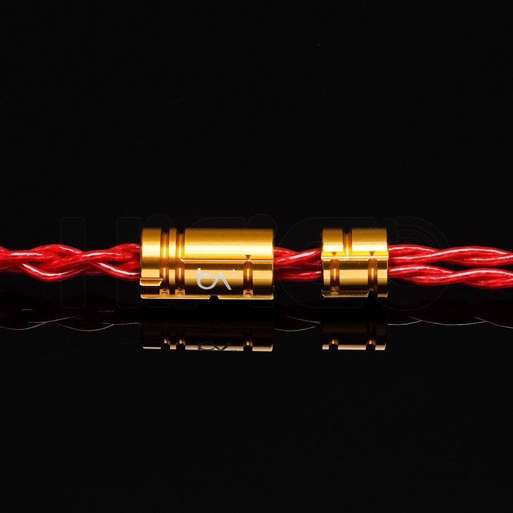Premium Beat Audio Vermilion MKIII 4-Wire & 8-Wire Upgrade Earphone Cable - High-Quality Audio Replacement for IEMs, Perfect for Audiophiles & Music Professionals - Studio, Gaming, Travel Use