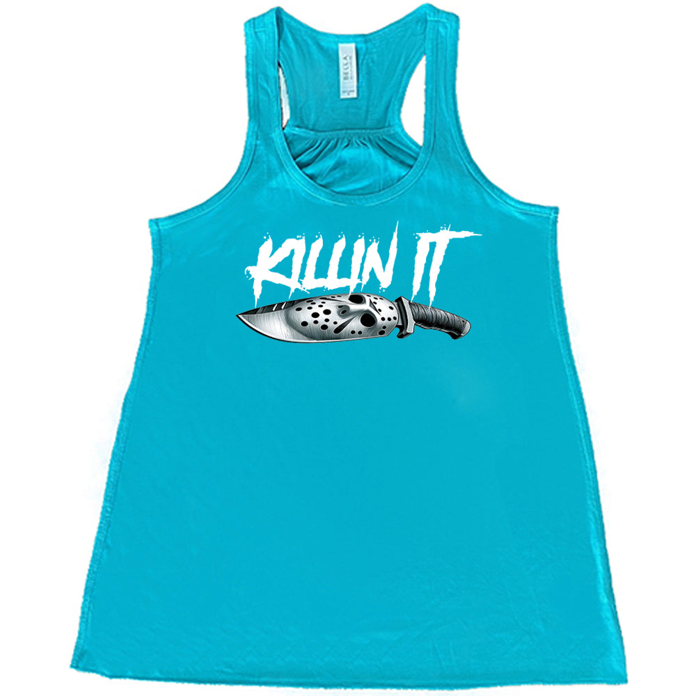 Slasher Killin It T-Shirt - Horror Movie Fan Gift, Halloween Costume, Scary Graphic Tee for Men & Women - Perfect for Halloween Parties, Horror Conventions & Casual Wear