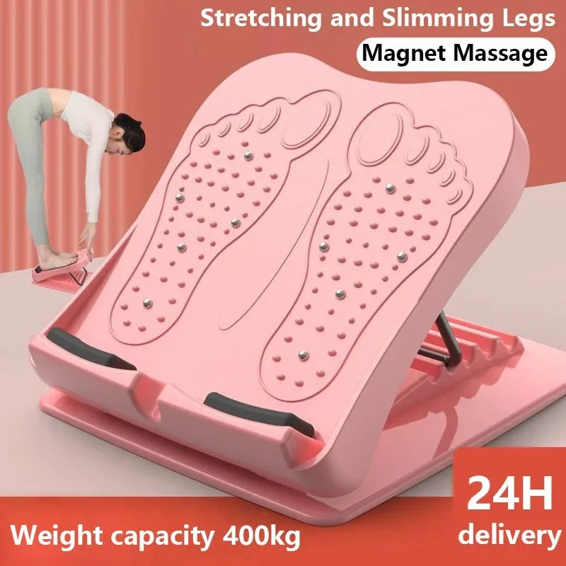 Premium Sports Calf Stretching Board - Adjustable Foot Stretcher for Runners, Dancers & Athletes - Portable Calf Massager for Pain Relief & Flexibility Training - Perfect for Home Gym, Yoga Studio & Physical Therapy