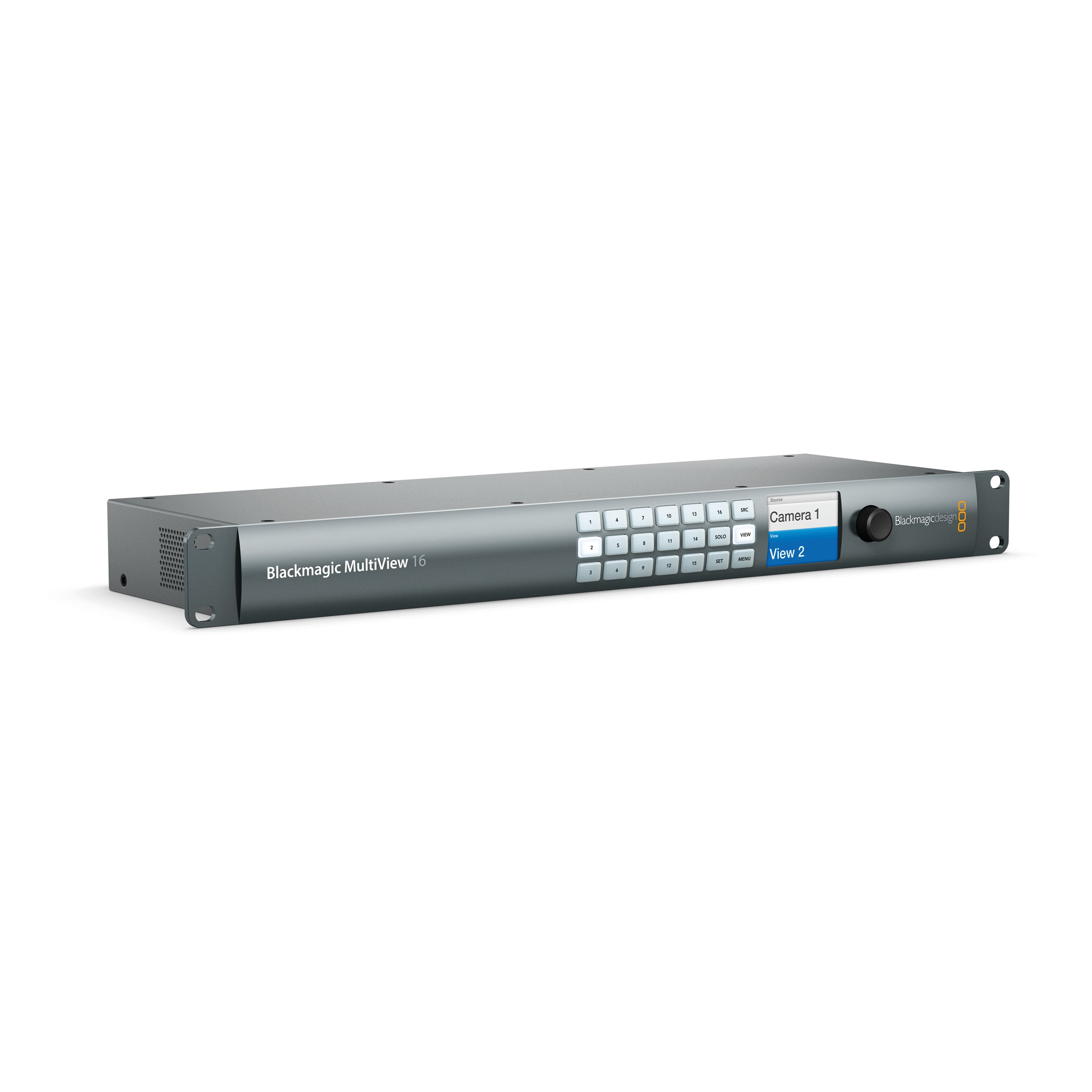 Blackmagic Design MultiView 16 - Professional 16-Channel HD Video Multiviewer for Live Production & Broadcast Studios | Perfect for Video Switching, Monitoring, and Control Rooms