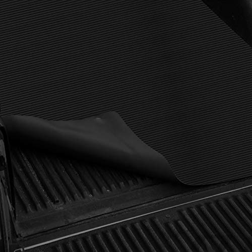 2004-2014 Ford F150 Styleside & Lincoln Mark LT Truck Bed Mat - 6.5ft Black Rubber Liner with Horizontal Lines Pattern | Heavy Duty Protection for Hauling, Construction & Outdoor Adventures