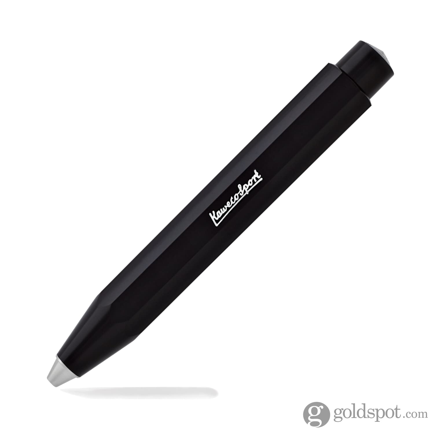 Kaweco Skyline Sport Ballpoint Pen - Premium Black Retractable Ink Pen for Writing, Note Taking & Everyday Carry (EDC) - Perfect Gift for Professionals, Students & Office Use
