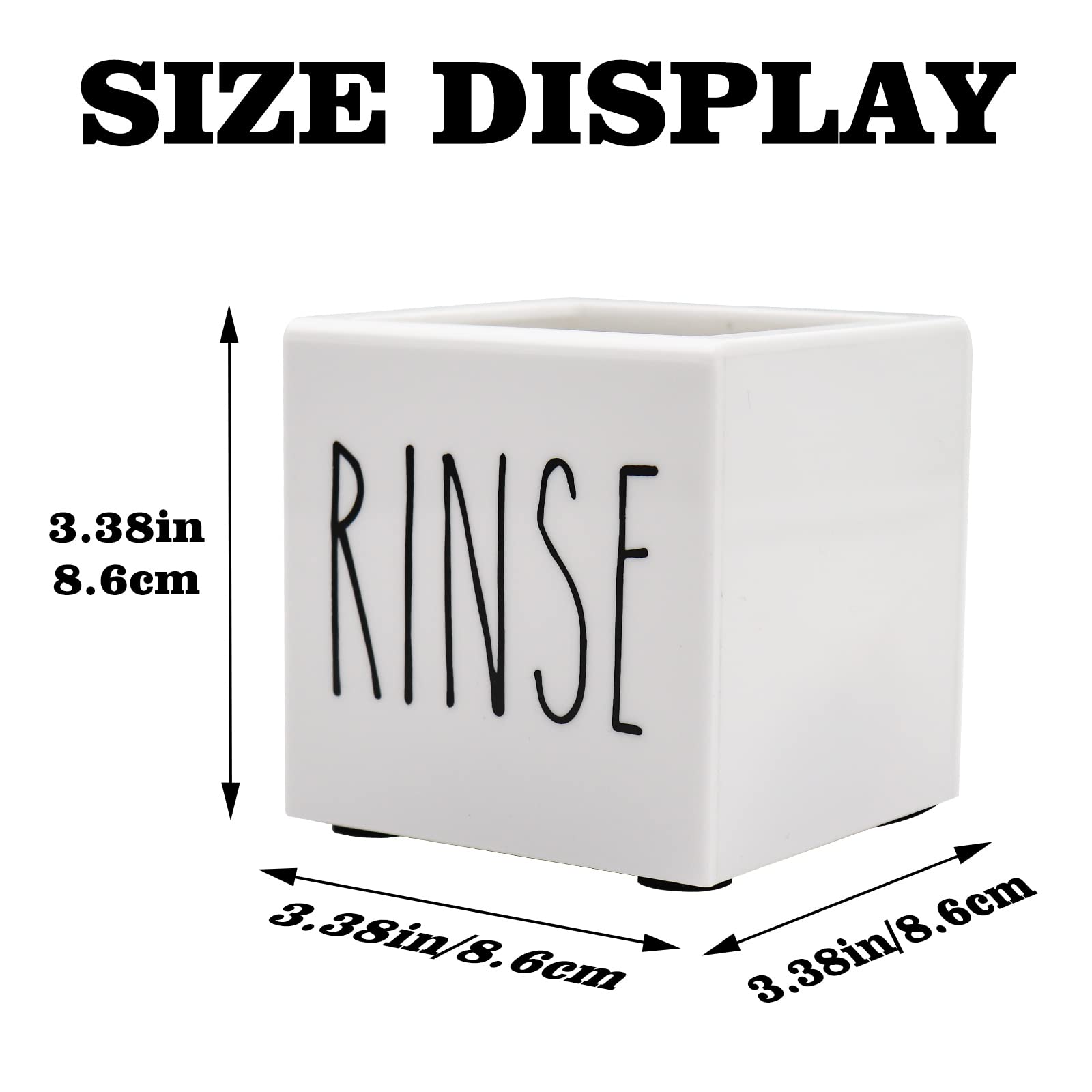 White Acrylic Dixie Cup Dispenser - Disposable Paper Cup Holder for 3oz & 5oz Bathroom & Kitchen Use - Water Dispenser Organizer for Rinse Cups, Office, Restaurant, and Home Storage Solution