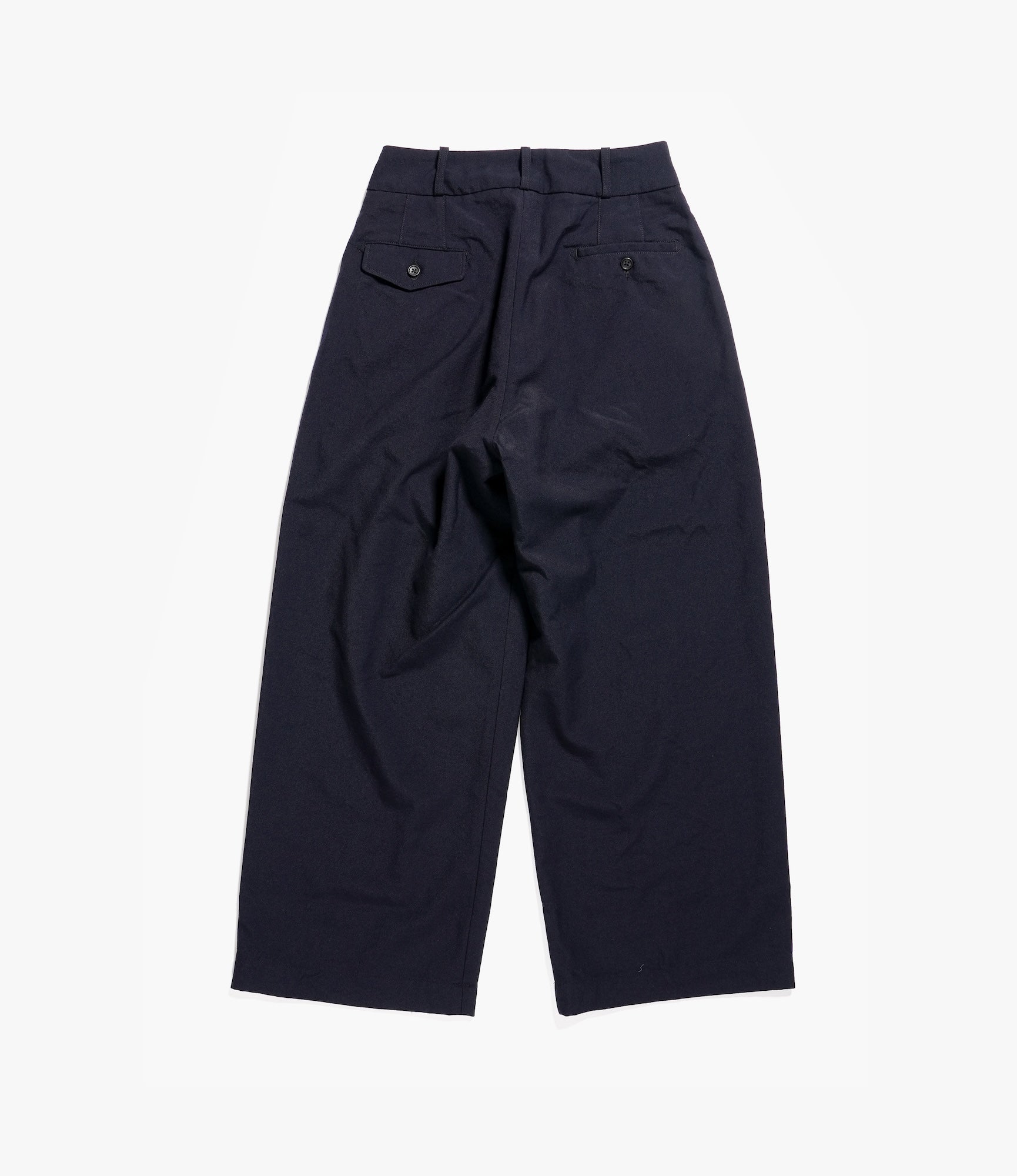 Arthur Pants - Dark Navy Wool Uniform Serge Trousers for Men | Professional & Formal Wear | Ideal for Work, Office, and Business Attire
